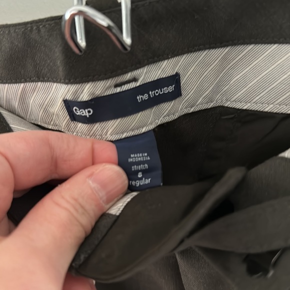 GAP Gray/Green Wide Leg Trouser Pants in Size 8. - Picture 6 of 6